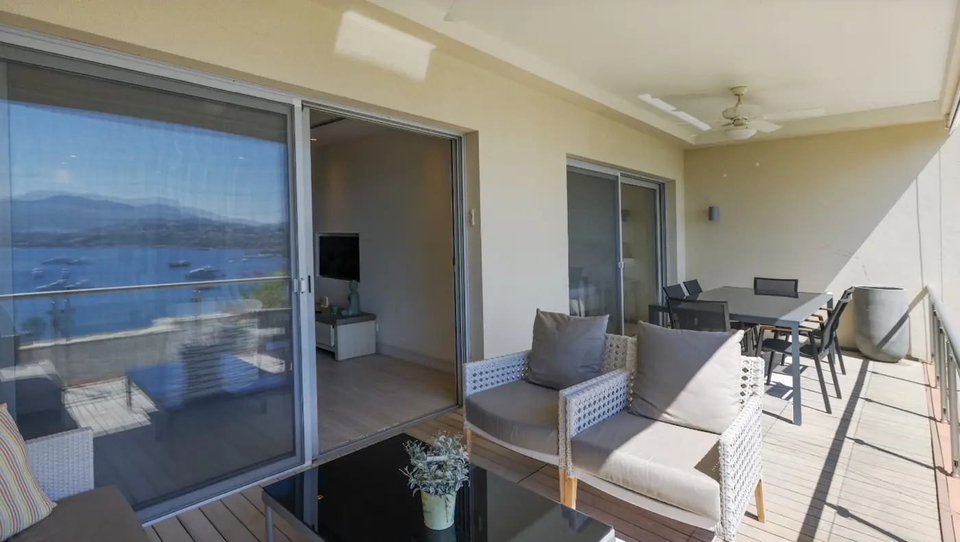 Large terrace